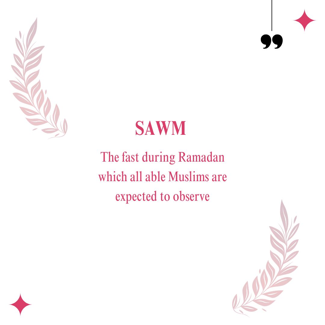 Sawm - Fasting